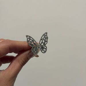 NEW Gorgeous Butterfly Statement Adjustable Ring